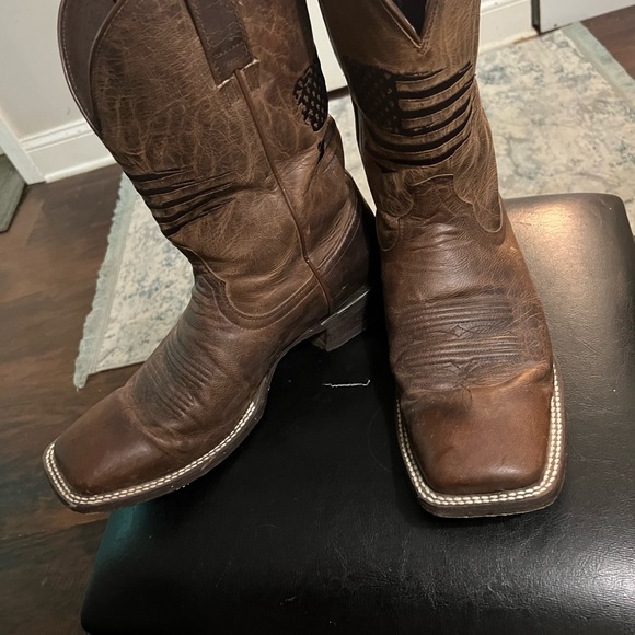 Ariat  Circuit Patriot Western Men`s Boot Size 11- Weathered brown (10029699) - Picture 3 of 15